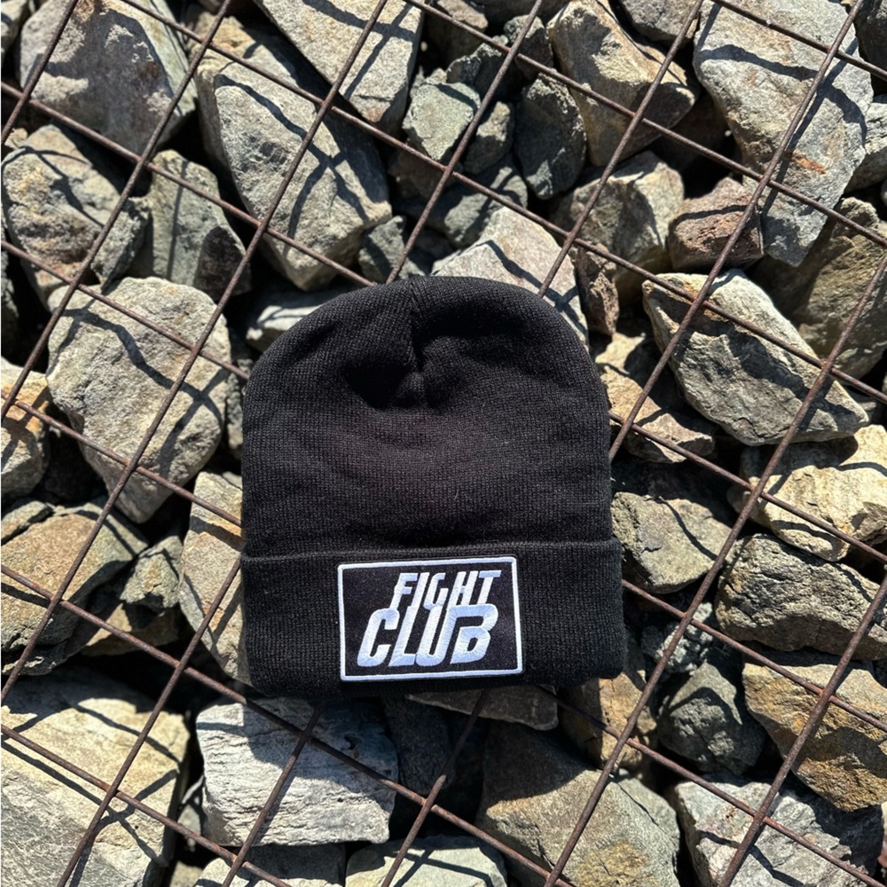 Black beanie fight club